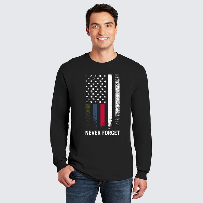 T2T Patriot Long Sleeve Tee - Unisex (Black)