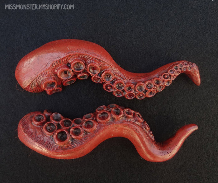 TENTACLE BARRETTES