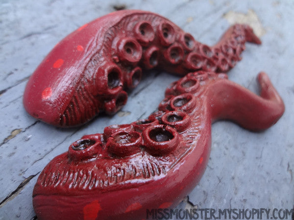 TENTACLE BARRETTES