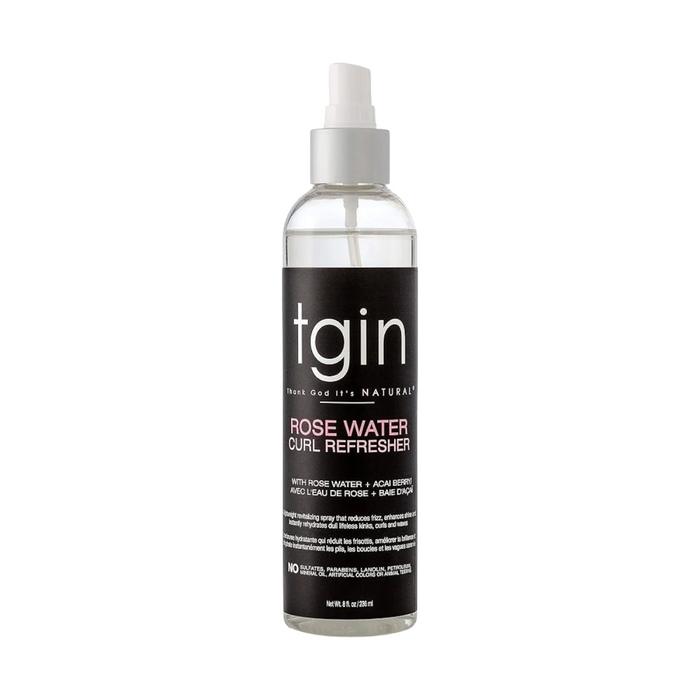 tgin Rose Water Curl Refresher 8oz