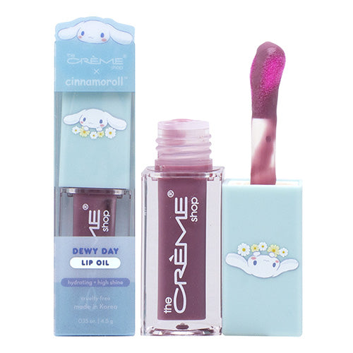 The Creme Shop Cinnamoroll Morning Dewy Day Lip Oil 0.15oz/ 4.5g