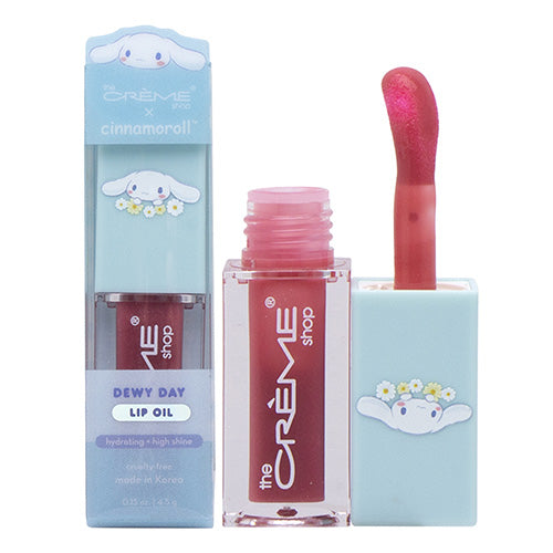 The Creme Shop Cinnamoroll Morning Dewy Day Lip Oil 0.15oz/ 4.5g