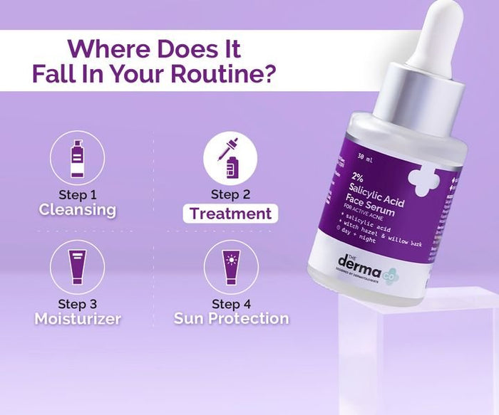 The Derma Co 2% Salicylic Acid Face Serum - 30ml