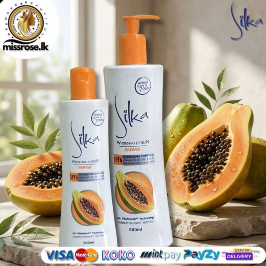 The Silka Whitening Lotion Papaya