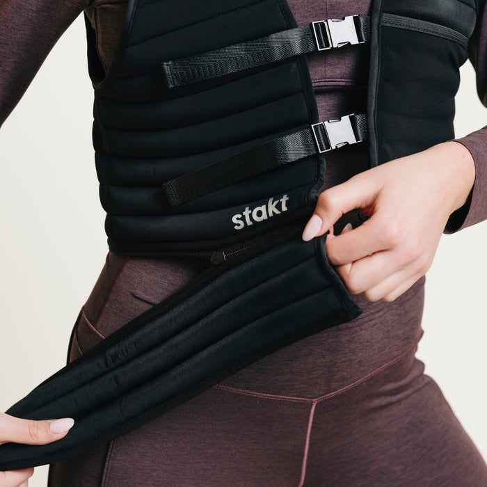 The Stakt Adjustable Weighted Vest