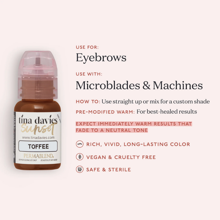 Tina Davies - BROW Pigment - Autumn 15ml