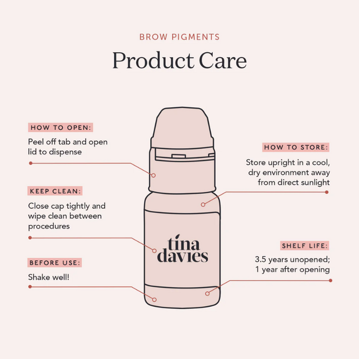 Tina Davies - BROW Pigment - Toffee 15ml