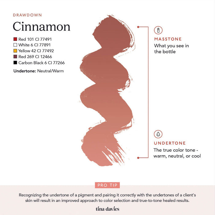 Tina Davies - ENVY LIP Pigment - Cinnamon 15ml