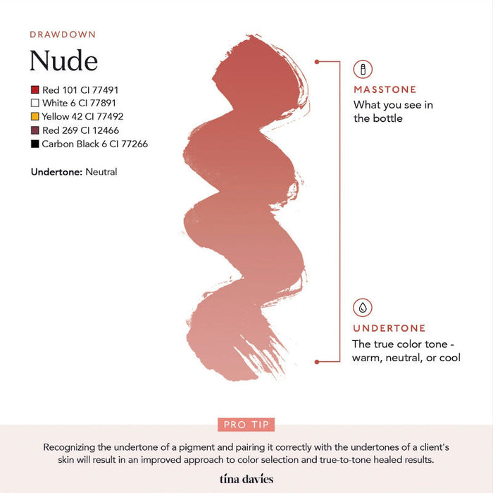 Tina Davies - ENVY LIP Pigment - Nude 15ml