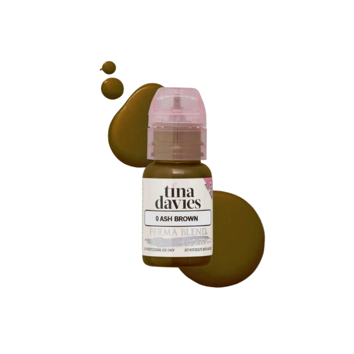 Tina Davies - I Love Ink BROW Pigment - Ash Brown 15ml
