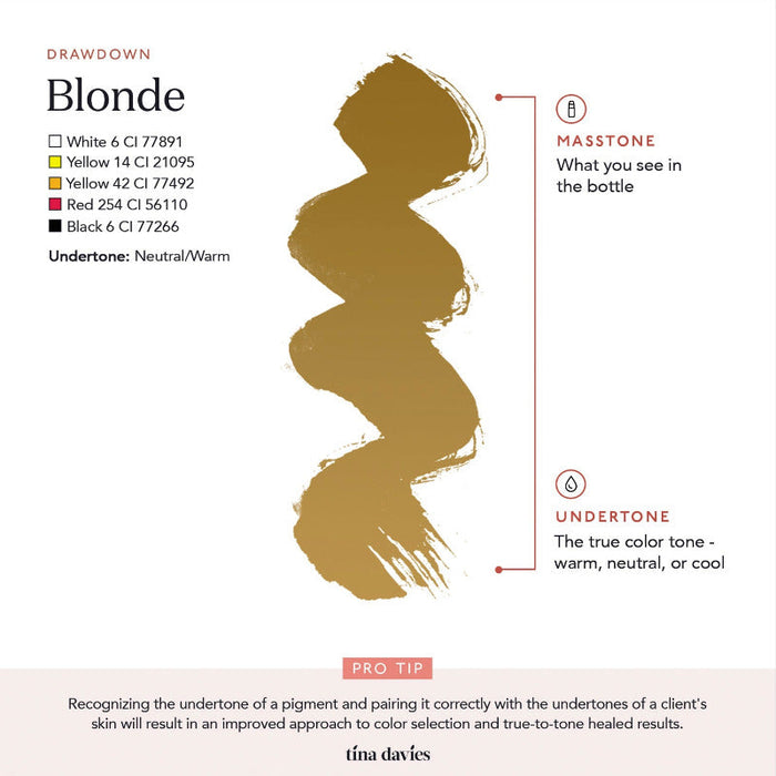 Tina Davies - I Love Ink BROW Pigment - Blonde 15ml