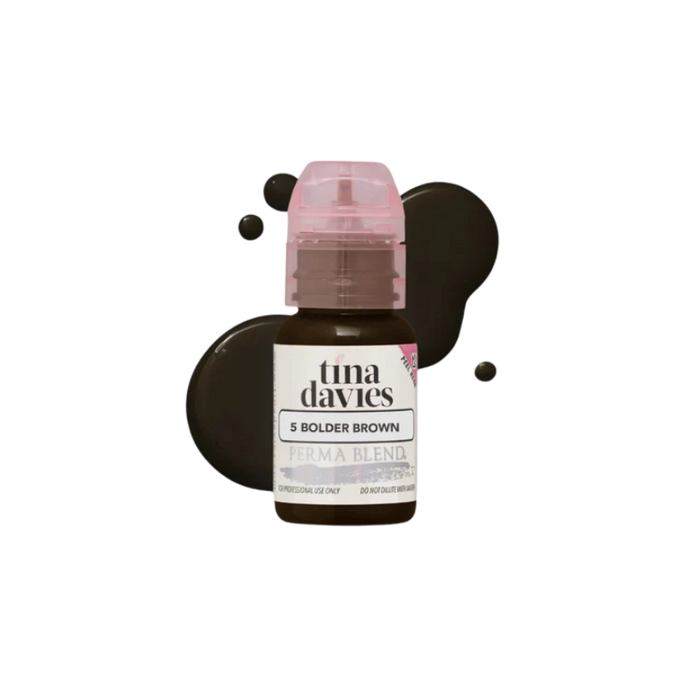Tina Davies - I Love Ink BROW Pigment - Bolder Brown 15ml