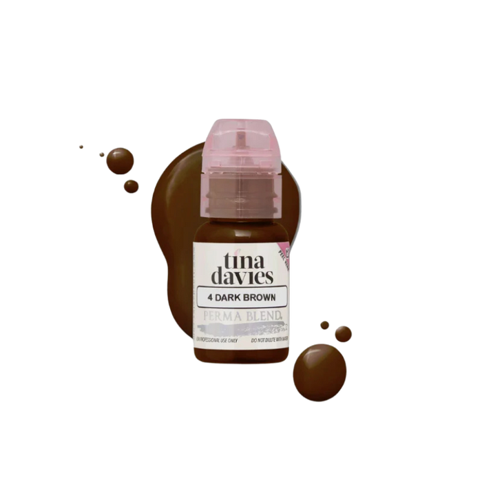 Tina Davies - I Love Ink BROW Pigment - Dark Brown 15ml