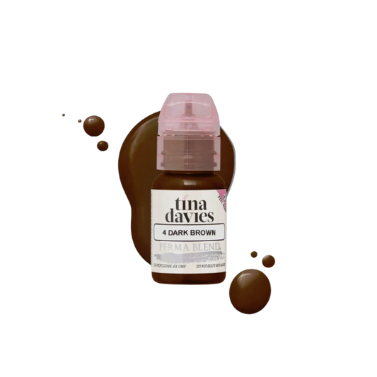 Tina Davies - I Love Ink BROW Pigment - Dark Brown 15ml