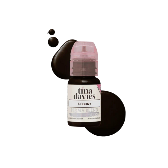Tina Davies- I Love Ink BROW Pigment - Ebony 15ml