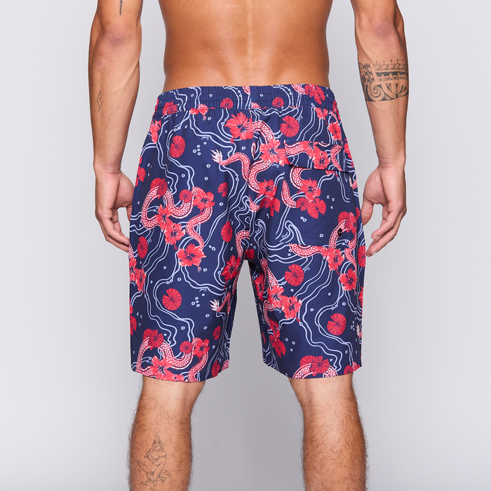 Traje de Baño Reef Men Blue Dragons