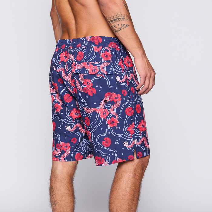 Traje de Baño Reef Men Blue Dragons