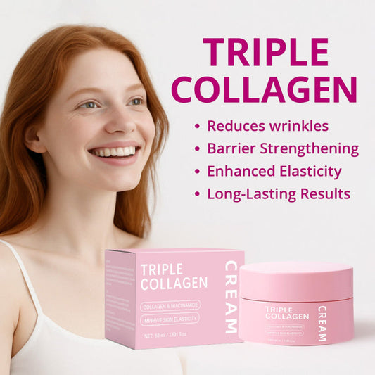 Triple Collagen Egg White Icing 50ml Neutral Package Triple Collagen Cream Liana Skincare