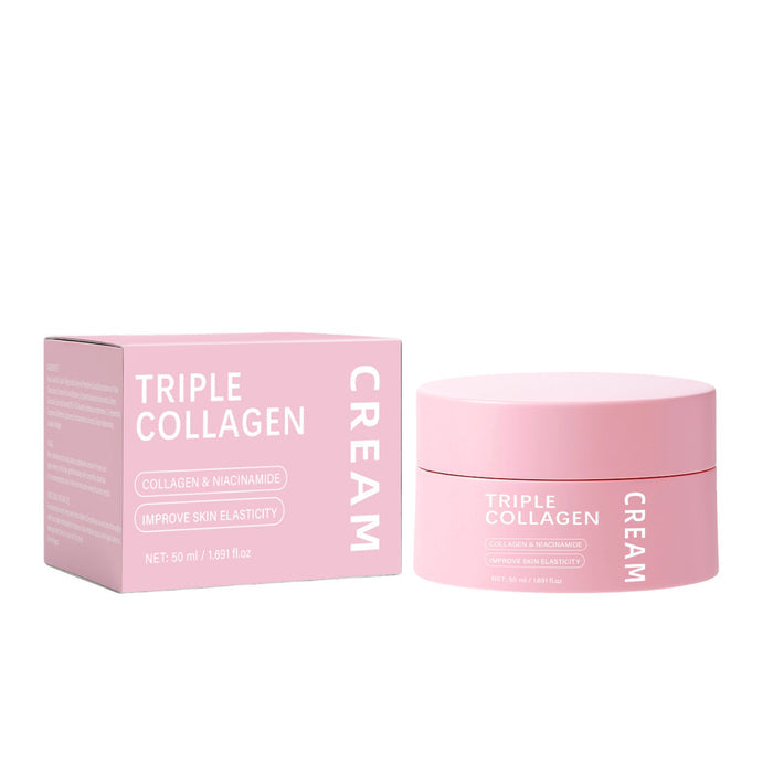 Triple Collagen Egg White Icing 50ml Neutral Package Triple Collagen Cream Liana Skincare