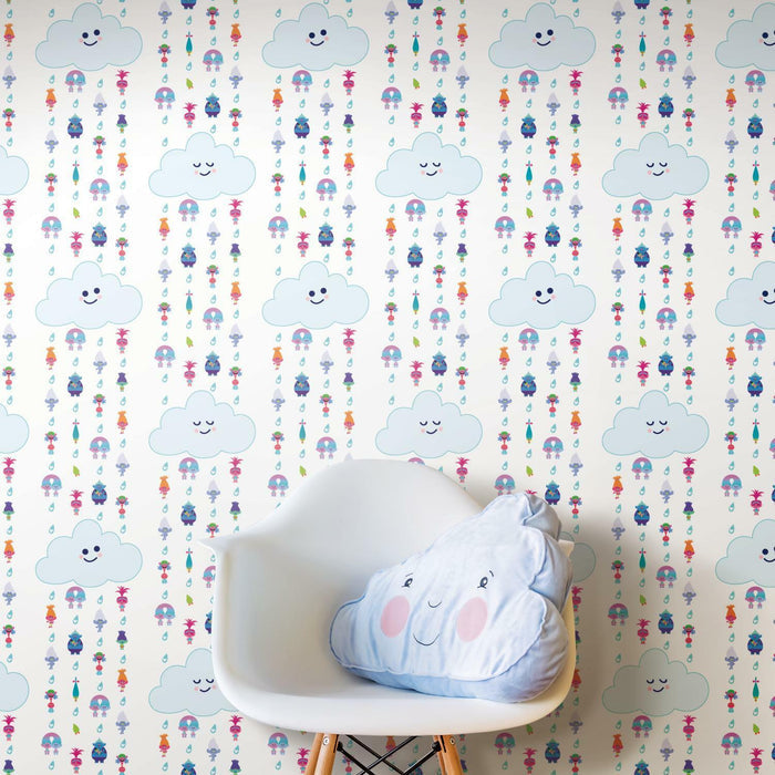 Trolls Clouds Peel & Stick Wallpaper - EonShoppee