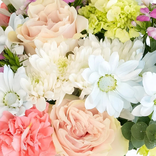 Cotton Candy Diy Flower Kit 2 Close Up - Image