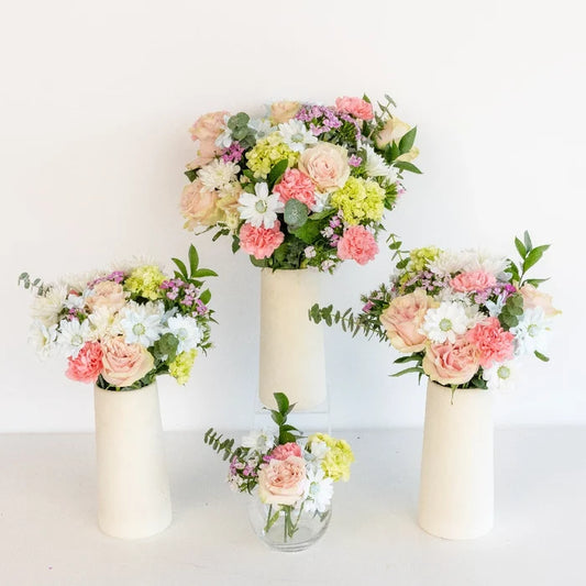 Cotton Candy Flower Centerpieces Hand - Image