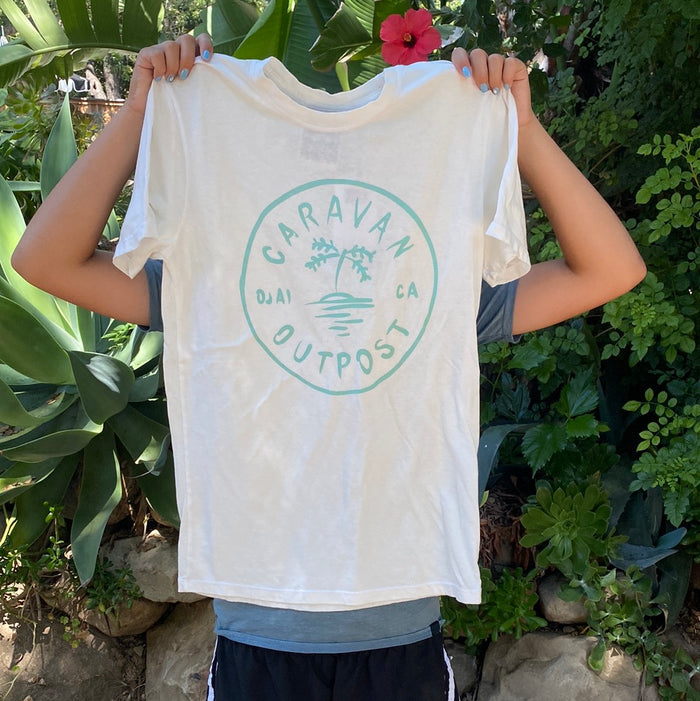 Unisex Caravan Outpost + Jungmaven Art Oasis Tee - CARAVAN OUTPOST