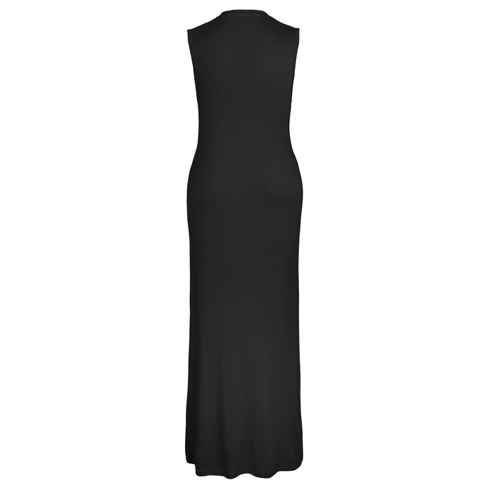 Vestido Reef Women Long All Black