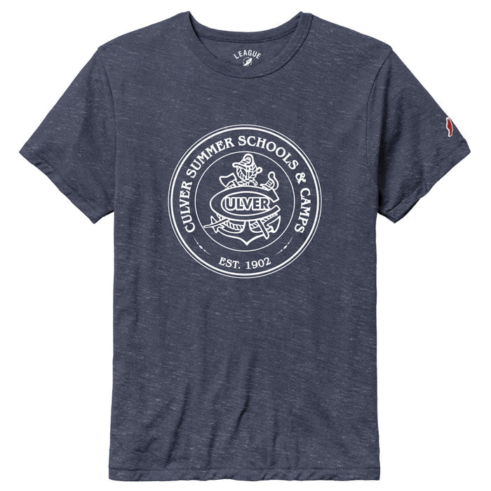 Victory Falls Tee - Heather Liberty Navy