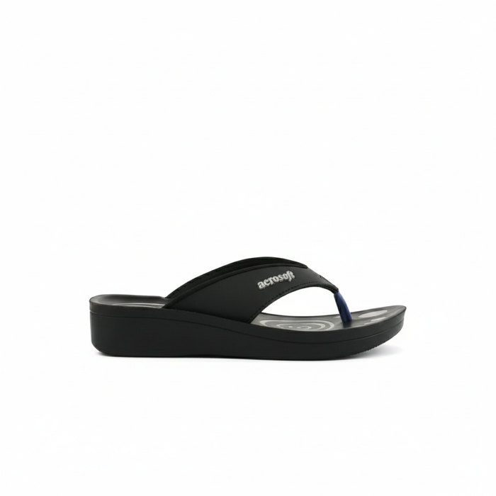 WOMEN SLIPPER A-0801 BLACK
