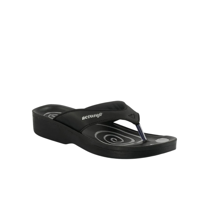 WOMEN SLIPPER A-0801 BLACK