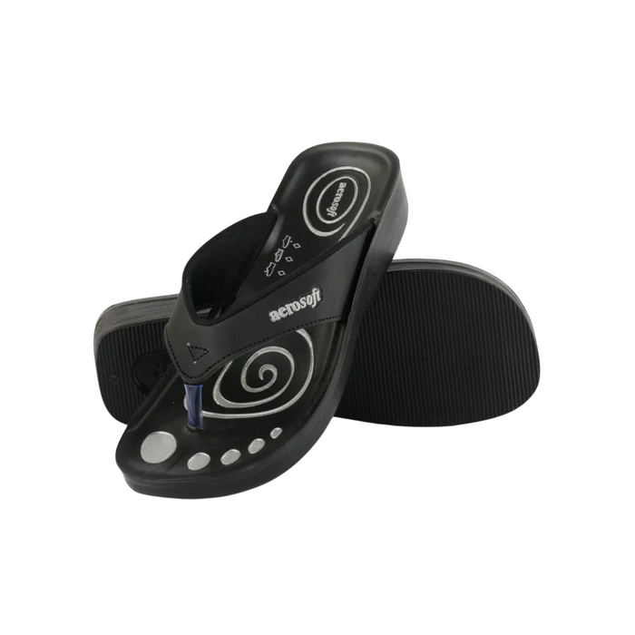 WOMEN SLIPPER A-0801 BLACK