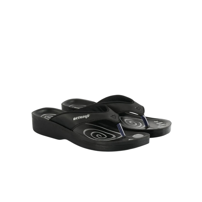 WOMEN SLIPPER A-0801 BLACK