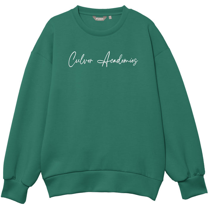 Women's Monterey Crew- Emerald