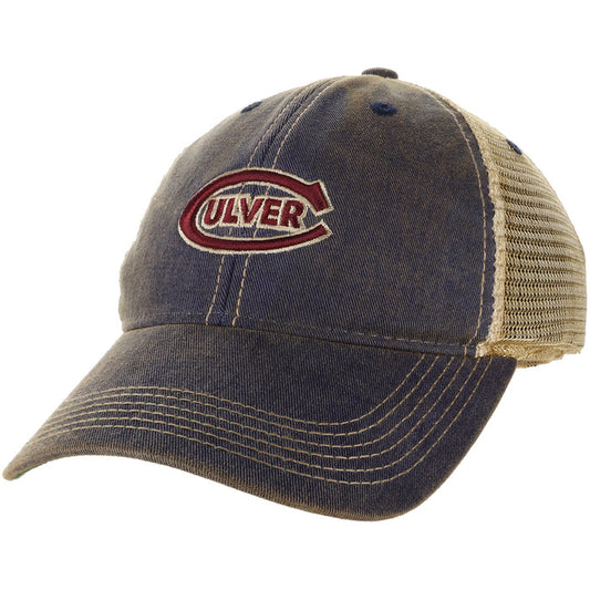 Youth Culver C Old Favorite Trucker Cap - Navy