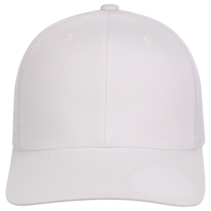 YP Classics Fan Trucker - White/White