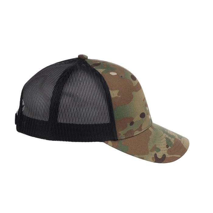 YP Classics Fan Trucker- Brown/Multicam