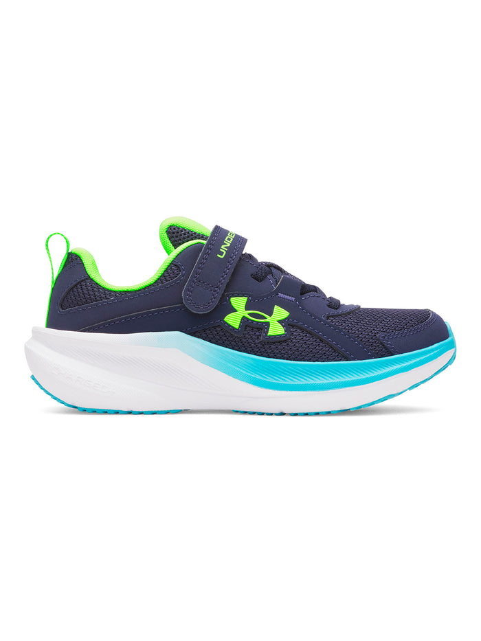 Zapatilla UA Assert 11 AC azul para niño preescolar