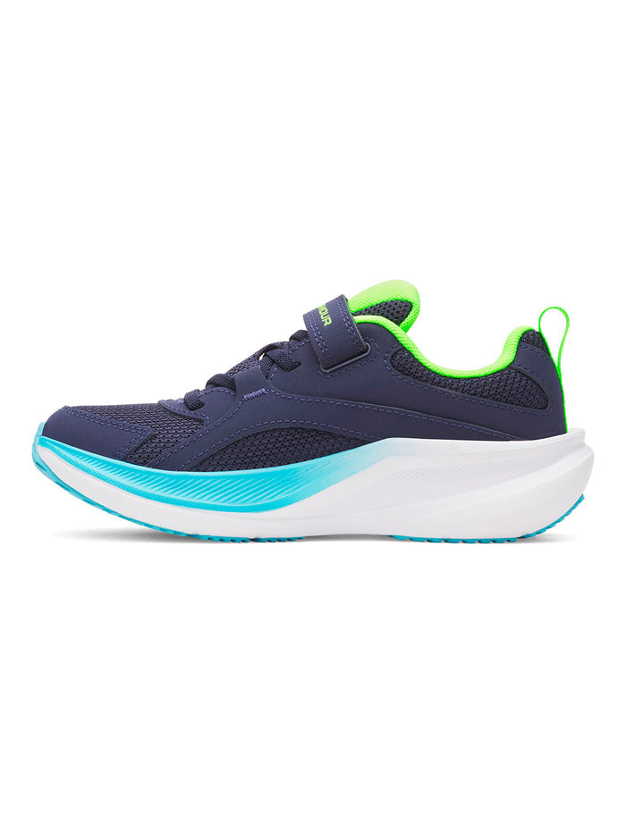Zapatilla UA Assert 11 AC azul para niño preescolar