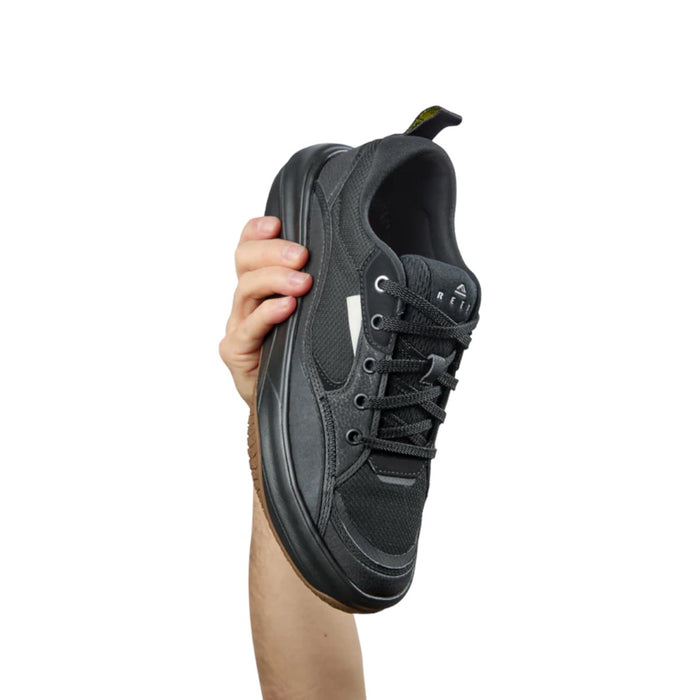 Zapatilla Reef Men Fanning Black Silver