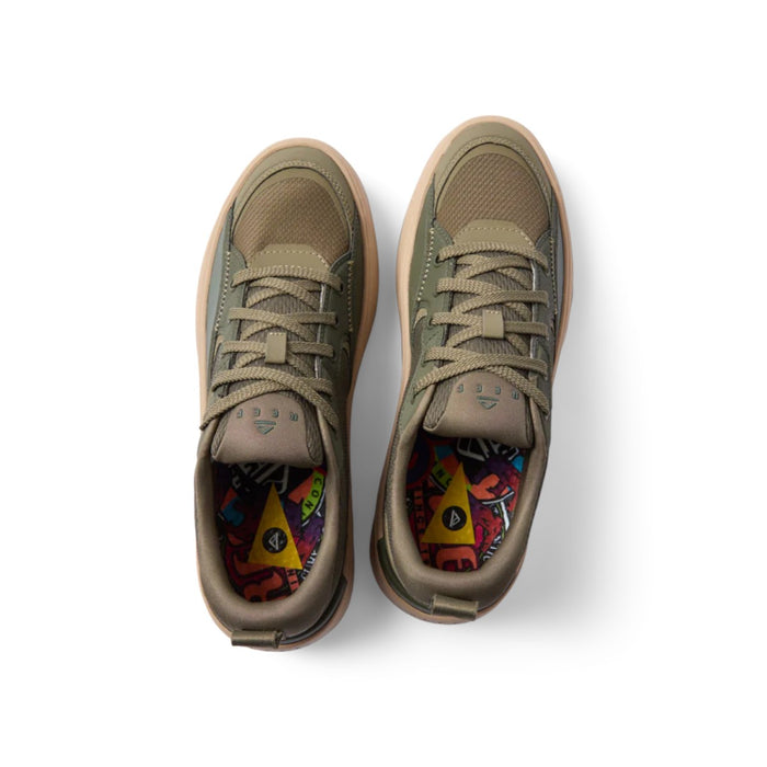Zapatilla Reef Men Fanning Olive  Tan