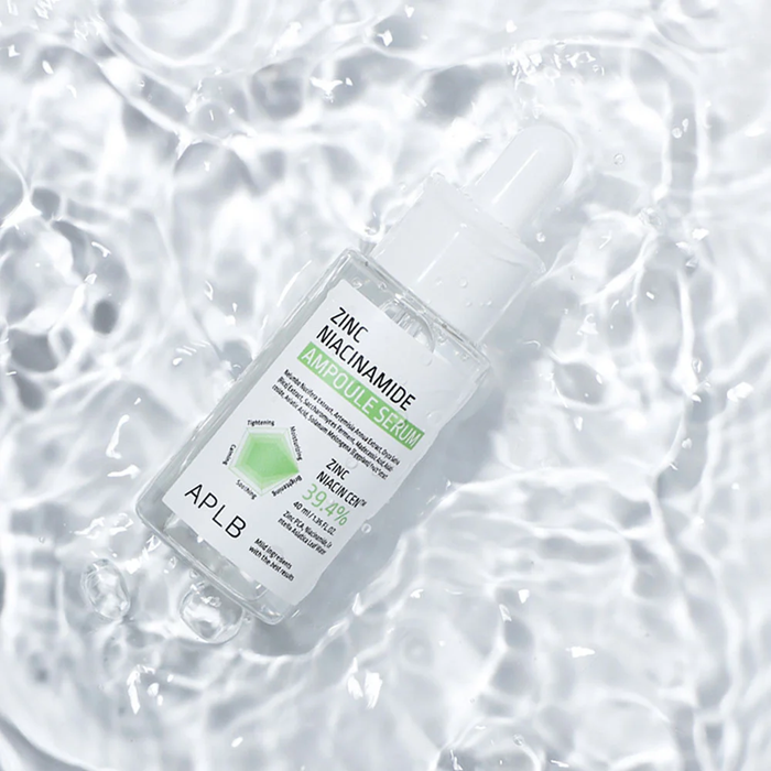 ZINC NIACINAMIDE AMPOULE SERUM – Ser pentru Reglarea Sebumului, Pori Dilatati Si Luminozitate