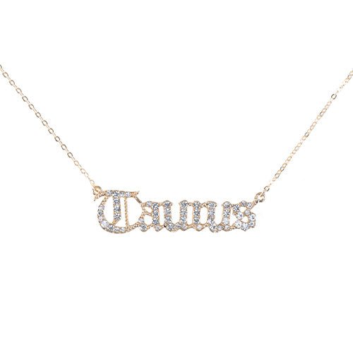 Zodiac Necklace Gold - ikatehouse